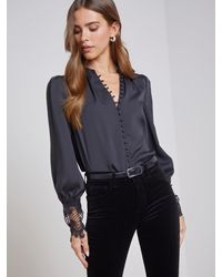 L'Agence - Ava Blouse - Lyst