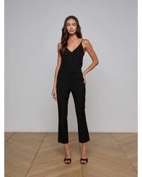 L'Agence - Ketra Bootcut Trouser - Lyst