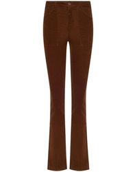L'Agence - Saffia Corduroy Pants - Lyst