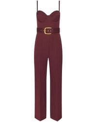 L'Agence - Jessa Bustier Jumpsuit - Lyst