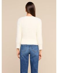 L'Agence - Agathe Cardigan Top - Lyst