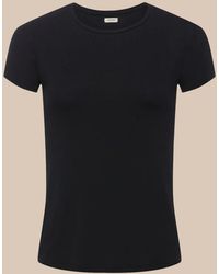 L'Agence - Ressi Fitted Tee - Lyst