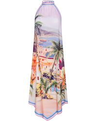 L'Agence - Elise Cover-Up Dress - Lyst