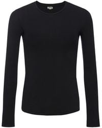 L'Agence - Tess Long Sleeve Tee - Lyst