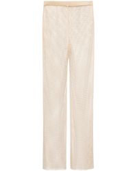 L'Agence - Noemi Mesh Cover-up Pant - Lyst