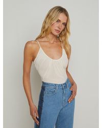 L'Agence - Gelina Mesh Bodysuit - Lyst