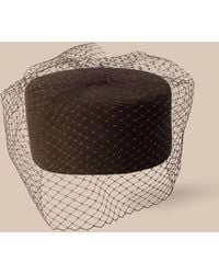 L'Agence - Anstine Pillbox Hat - Lyst