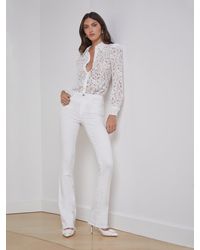 L'Agence - Ruth Straight-leg Jean - Lyst