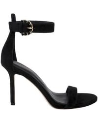 L'Agence - Gisele Suede Sandal - Lyst