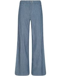 L'Agence - Amara Wide-Leg Pants - Lyst