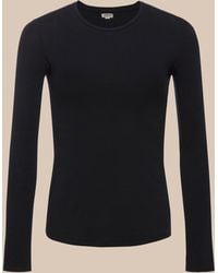L'Agence - Tess Long Sleeve Tee - Lyst