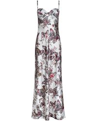 L'Agence - Sayla Silk Gown - Lyst