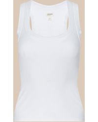 L'Agence - Shania Racerback Tank Top - Lyst