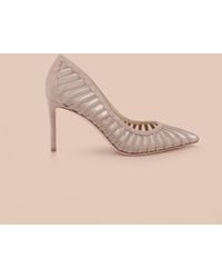 L'Agence - Lenox Mesh Pump - Lyst