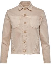 L'Agence - Janelle Denim Jacket - Lyst