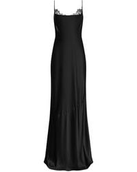 L'Agence - Selene Silk Gown - Lyst