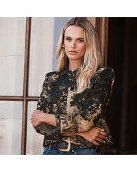 L'Agence - 'Agence Lian Tapestry Jacket - Lyst