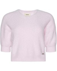 L'Agence - 'Agence Guinevere Cropped Pullover - Lyst
