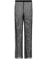 L'Agence - Noemi Mesh Cover-Up Pants - Lyst