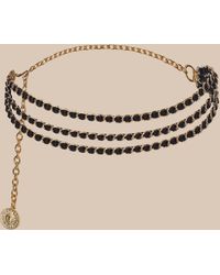L'Agence - Alisha Chain Belt - Lyst