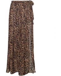 L'Agence - Klaire Cover-Up Skirt - Lyst