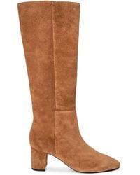 L'Agence - Eugenie Block-Heel Boot - Lyst