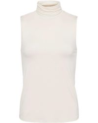 L'Agence - Ceci Sleeveless Turtleneck - Lyst