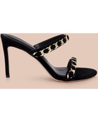 L'Agence - Sarika Chain Sandal - Lyst