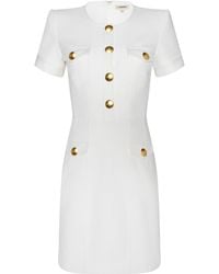 L'Agence - Cori Mini Dress - Lyst