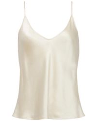 L'Agence - Lexi Silk Camisole - Lyst