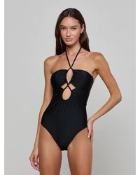 L'Agence - Shiva One-Piece Swimsuit - Lyst