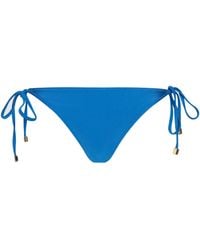 L'Agence - Bas De Bikini Ficelle Britt, Bleu Capri - Lyst
