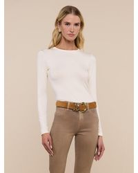 L'Agence - Tess Long Sleeve T-Shirt - Lyst