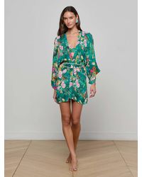 L'Agence - Caterina Cover-Up Kimono - Lyst