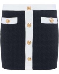 L'Agence - Coco Color Blocked Skirt Cover Up - Lyst