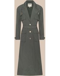 L'Agence - 'Agence Axel Windbreaker Trench - Lyst