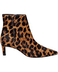 L'Agence - Lilly Kitten-Heel Bootie - Lyst