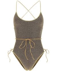 Oséree - Glittered One-piece Swimsuit - Lyst