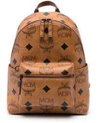 MCM - Stark Maxi Mn Vi Backpack Sml Co - Lyst