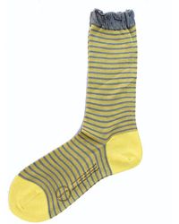 Antipast - Striped Socks - Lyst