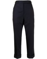 Thom Browne - Super 120's Wool Twill Slim-fit Trousers - Lyst