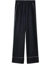 Off-White c/o Virgil Abloh - Straight-leg Pyjama-inspired Trousers - Lyst