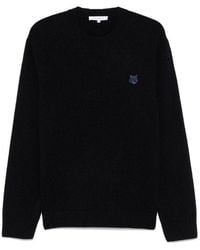 Maison Kitsuné - Chillax Fox Wool Jumper - Lyst