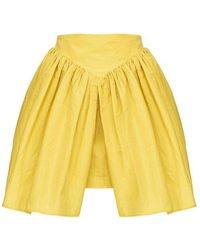 Pinko - Taffeta Mini Skirt - Lyst