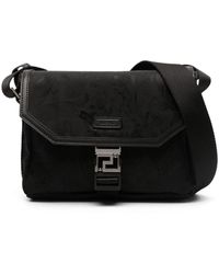 Versace - Messenger Fabric Nylon Barocco - Lyst