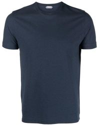 Zanone - T-Shirt Girocollo - Lyst