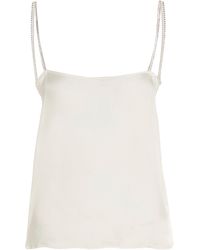 Alexandre Vauthier Cotton T-shirt And Top in White | Lyst