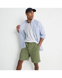 Lands' End - Jersey-Shorts Mit Struktur, Herren, Größe:44-46 Regular, Baumwolle/Polyester/Baumwoll-Mischung, By - Lyst