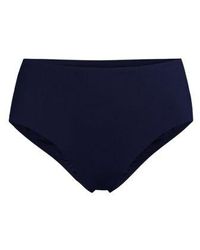 Lands' End - Bikinihose, Mid Waist, Damen, Größe Plus, Elasthan/Nylon-Mischung, By - Lyst