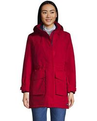 Lands' End Squall Raincoat in Blue | Lyst UK